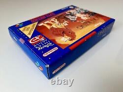 Le Roi Lion Boîte & Complet Pour Super Nintendo Snes V. Rare Classique Bleu Vgc