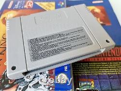 Le Roi Lion Boîte & Complet Pour Super Nintendo Snes V. Rare Classique Bleu Vgc