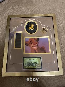 Le Roi Lion Édition Limitée Présentation WDW Pin et Film 35mm du film