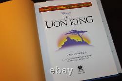 Le Roi Lion Livre Signé Disney 1994 Artistes Marshall Toomey Michael Humphries