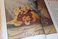 Le Roi Lion Livre Signé Disney 1994 Artistes Marshall Toomey Michael Humphries