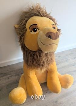 Le Roi Lion Mufasa 30e anniversaire peluche rare de 85 cm neuve avec étiquette