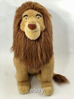 Le Roi Lion Mufasa Simba 30 Jumbo Plush Animal Farci Lion Disney Store