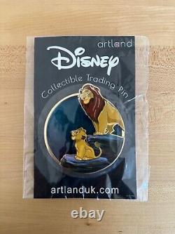 Le Roi Lion Mufasa Simba Broche en Verre Coloré Artland