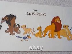 Le Roi Lion Original de WALT DISNEY LE 5000 Sérigraphie SeriCel Cel Cellule RARE