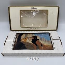 Le Roi Lion Plaque du Mauvais Oncle #26/500 Walt Disney 1994 Rare LE Collectionnable
