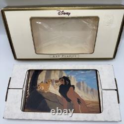 Le Roi Lion Plaque du Mauvais Oncle #26/500 Walt Disney 1994 Rare LE Collectionnable