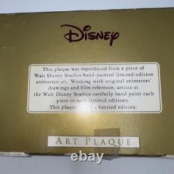 Le Roi Lion Plaque du Mauvais Oncle #26/500 Walt Disney 1994 Rare LE Collectionnable