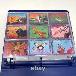 Le Roi Lion Série de films Disney 1 Ensemble de cartes Chase Foil exclusives rares Puzzle Binder