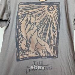Le Roi Lion Simba T-shirt vintage promotionnel du film, couture simple, neuf avec étiquettes, DS, Disney 1994