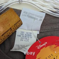 Le Roi Lion Simba T-shirt vintage promotionnel du film, couture simple, neuf avec étiquettes, DS, Disney 1994