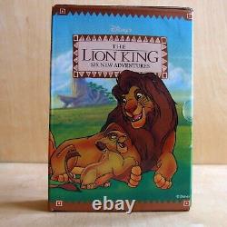 Le Roi Lion Six Nouvelles Aventures (Coffret en carton dur de 6 livres de Grolier Disney 1994)