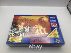 Le Roi Lion Super Nintendo Snes Avec Manuel Rare Bleu Classique PAL 1997 #0356
