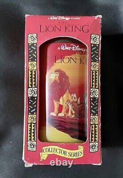 Le Roi Lion Tasse en plastique de la série Vintage Disney Burger King Collector 1994