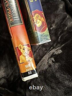 Le Roi Lion VHS (Collection Walt Disney Chef-d'œuvre) & Le Roi Lion II 1994