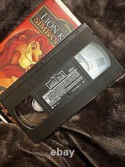 Le Roi Lion VHS (Collection Walt Disney Chef-d'œuvre) & Le Roi Lion II 1994