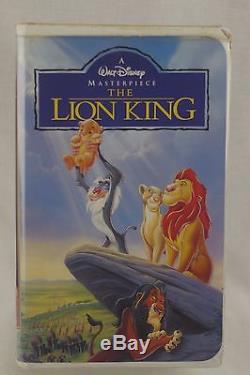 Le Roi Lion Walt Disney Masterpiece Collection Vhs 1995 Ultra Rare 155/312