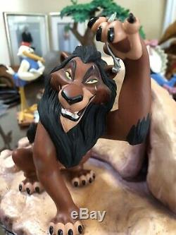 Le Roi Lion Wdcc Disney Scar La Vie Est Injuste, Est-il # 2060 Coa, No Box