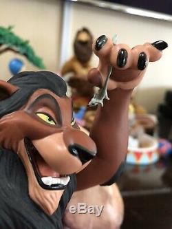 Le Roi Lion Wdcc Disney Scar La Vie Est Injuste, Est-il # 2060 Coa, No Box