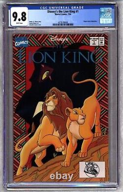 Le Roi Lion de Disney #1 1er Mufasa, 1er Scar, 1er Simba 1ère impression CGC 9.8