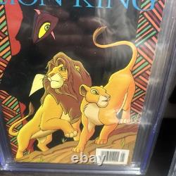 Le Roi Lion de Disney #1 Cgc 9.8 (rare 2ème impression en kiosque) 1994