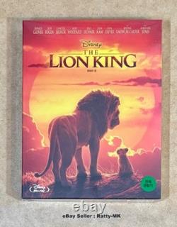 Le Roi Lion de Disney (2019) Sm Life Édition Exclusive Blu-ray Steelbook Neuf