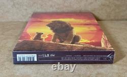 Le Roi Lion de Disney (2019) Sm Life Édition Exclusive Blu-ray Steelbook Neuf