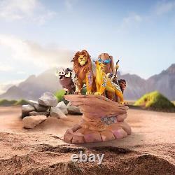 Le Roi Lion de Disney Taillé dans la Pierre Figurine en Résine 9 pouces de Pride Rock Enesco