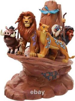 Le Roi Lion de Disney Taillé dans la Pierre Figurine en Résine 9 pouces de Pride Rock Enesco