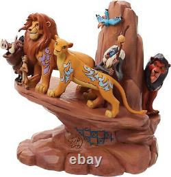 Le Roi Lion de Disney Taillé dans la Pierre Figurine en Résine 9 pouces de Pride Rock Enesco