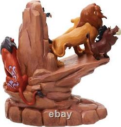 Le Roi Lion de Disney Taillé dans la Pierre Figurine en Résine 9 pouces de Pride Rock Enesco