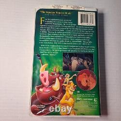 Le Roi Lion de Disney (VHS, 1995) Collection Chef-d'œuvre