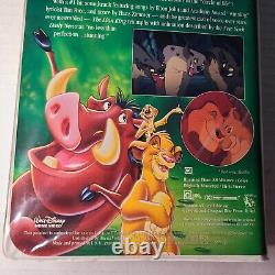 Le Roi Lion de Disney (VHS, 1995) Collection Chef-d'œuvre