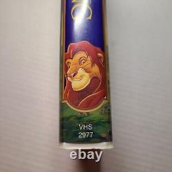 Le Roi Lion de Disney (VHS, 1995) Collection Chef-d'œuvre