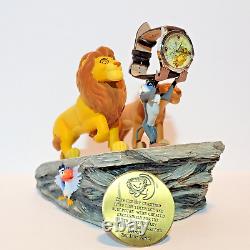 Le Roi Lion de Walt Disney Cercle de la Vie Roche des Lions Montre & Figurine LE 0313/1000
