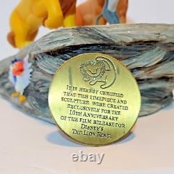 Le Roi Lion de Walt Disney Cercle de la Vie Roche des Lions Montre & Figurine LE 0313/1000