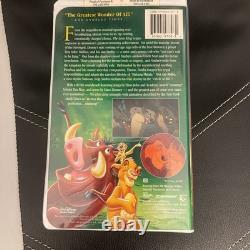 Le chef-d'œuvre de Walt Disney, Le Roi Lion, VHS
