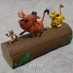 Le roi lion Simba Pumbaa Timon Figurine Boîte à accessoires en étui Disney Store Japon