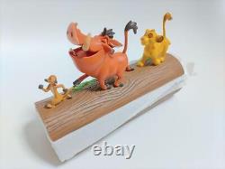 Le roi lion Simba Pumbaa Timon Figurine Boîte à accessoires en étui Disney Store Japon