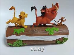 Le roi lion Simba Pumbaa Timon Figurine Boîte à accessoires en étui Disney Store Japon