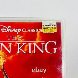 Les classiques de Walt Disney Le Roi Lion VHS scellé RARE Vintage