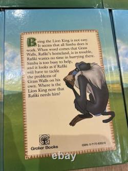 Les six nouvelles aventures du Roi Lion de Disney : Suivez le leader, livre rare de Kopa, 1994
