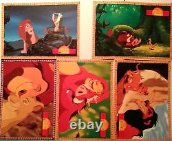 Lion King Disney Studios, 1994 Série Originale (15) Cartes De Lobby Allemand, Nouvelle Menthe