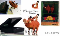 Lion King Set 3 Timbres En Pvc Applaudissements Disney Simba Rafiki Pumba Timon