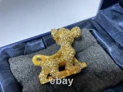 Lion King Simba Par Arribas Swarovski Cristaux Figure Disney Jeweled