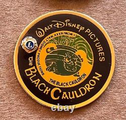 Lions Club Pin Disney Black Cauldron Gurgi The Horned King Taran Lot Pins Rares