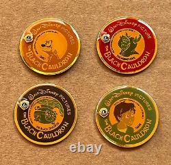 Lions Club Pin Disney Black Cauldron Gurgi The Horned King Taran Lot Pins Rares