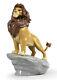 Lladro #9112 Simba Figurine Disney Le Roi Lion Marque Nib Beau Économisez$ F/sh