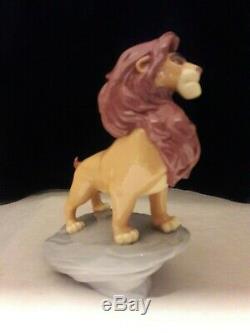 Lladro, Le Roi Lion, Simba Disney, # 9112, Brand New, Mint & Box, Free Usps Navire