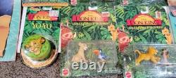 Lot de 19 figurines d'action vintage Mattel Disney Le Roi Lion souvenirs Simba